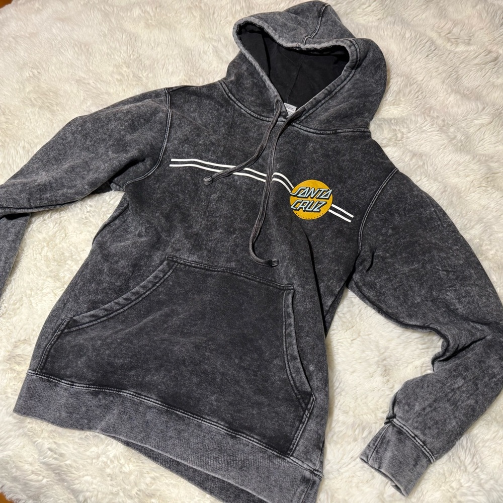 Santa Cruz Skateboards Acid wash Hoodie